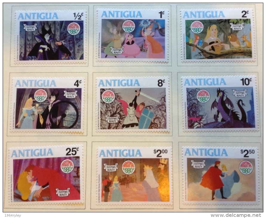 Antigua - MH* 1980 -  SC # 592/600 - Autres & Non Classés