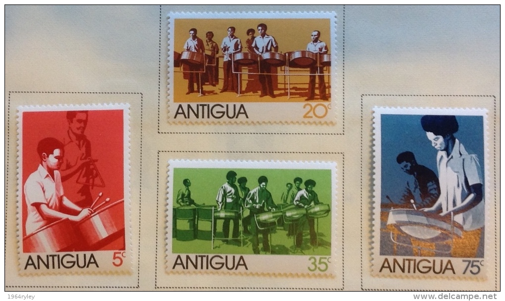 Antigua - MH* 1974 -  SC # 341/344 - Autres & Non Classés