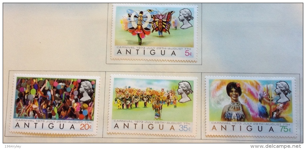 Antigua - MH* 1973 -  SC # 312/315 - Autres & Non Classés