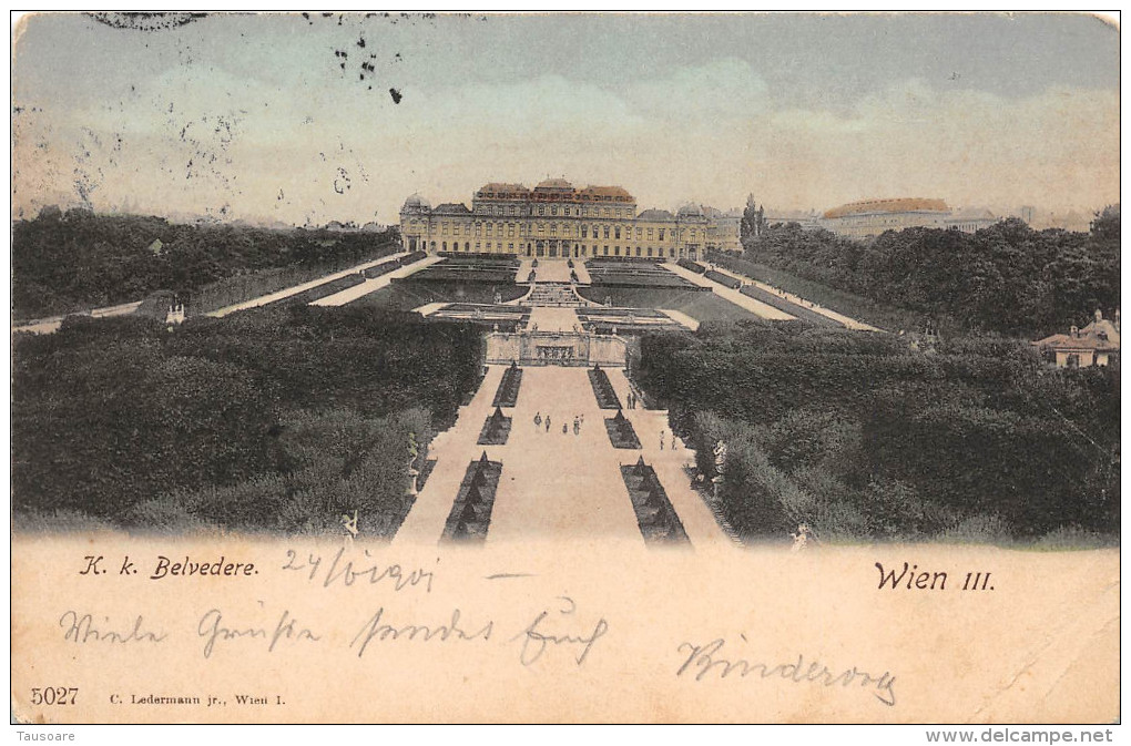 Z15736 Austria Vienna Belvedere Schloss - Belvedere