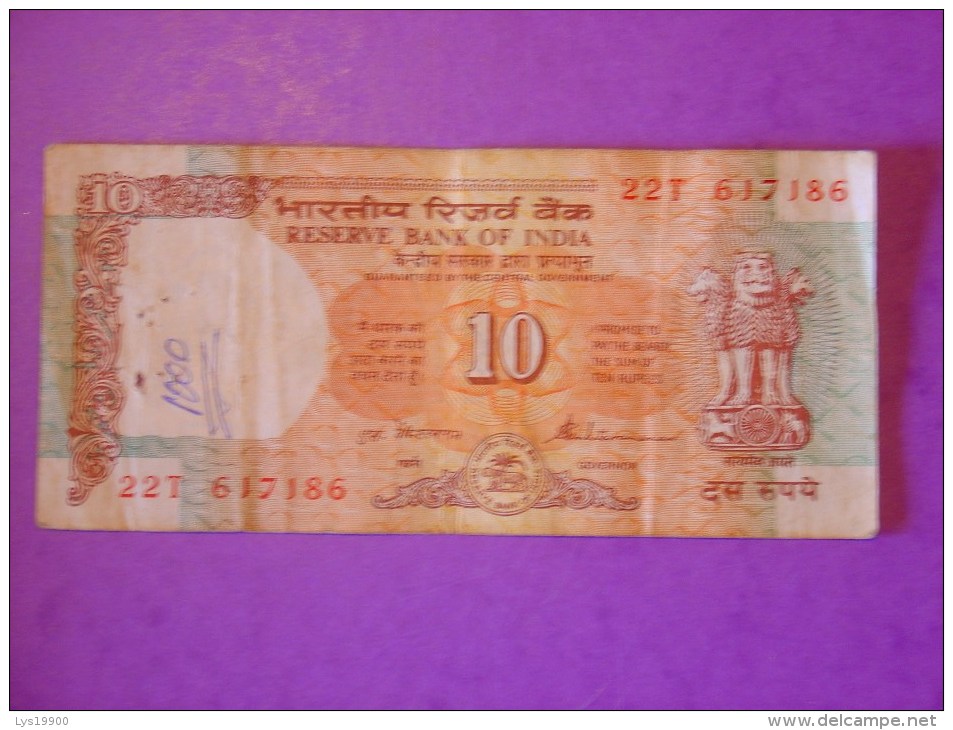 Inde 10 Rupees 1992 P88 - Inde