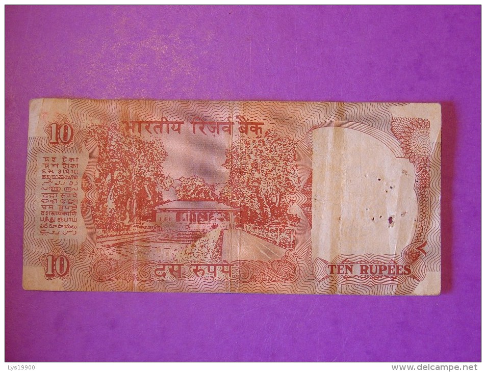 Inde 10 Rupees 1992 P88 - Inde