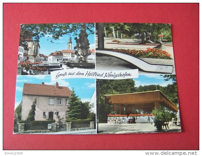 Pension Adelheid / Gruß Aus Heilbad KÖNIGSHOFEN     ( P- 15 ) - Bad Koenigshofen