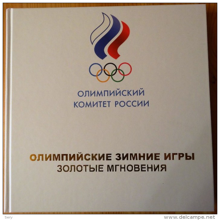 OLYMPIC WINTER GAMES GOLDEN MOMENTS. Russia, 2013. Limited Edition In Russian And English. - 1950-Now