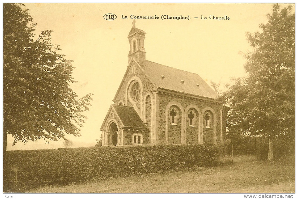 CP De CHAMPLON " La Converserie  - La Chapelle " - Tenneville