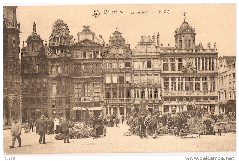 BRUXELLES - Marché - Grand Place - Markets