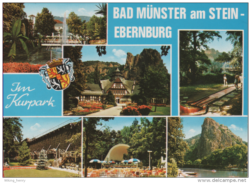 Bad Münster Am Stein - Mehrbildkarte 15   Im Kurpark - Bad Muenster A. Stein - Ebernburg