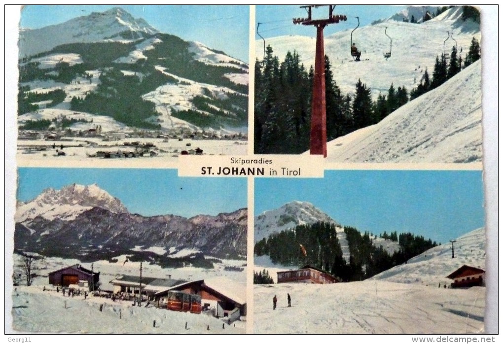 St. Johann - Skiparadies - Tirol Österreich Winter - St. Johann In Tirol