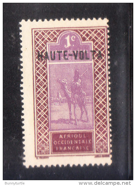 Upper Volta 1920-28 Overprinted 1c Mint - Unused Stamps