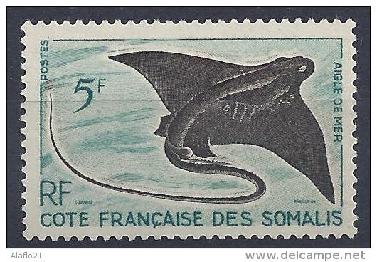 COTE FRANCAISE Des SOMALIS  -  N° 296 - NEUF SANS CHARNIERE - POISSON - Neufs