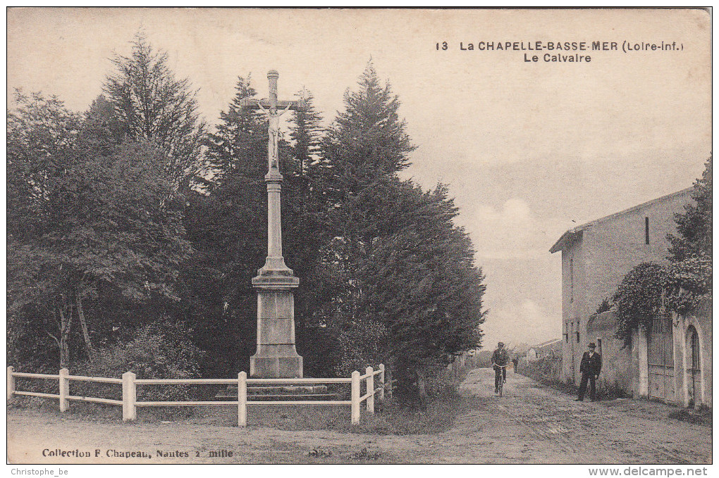 CPA La Chapelle Basse Mer, Calvaire (pk17119) - La Chapelle Basse-Mer