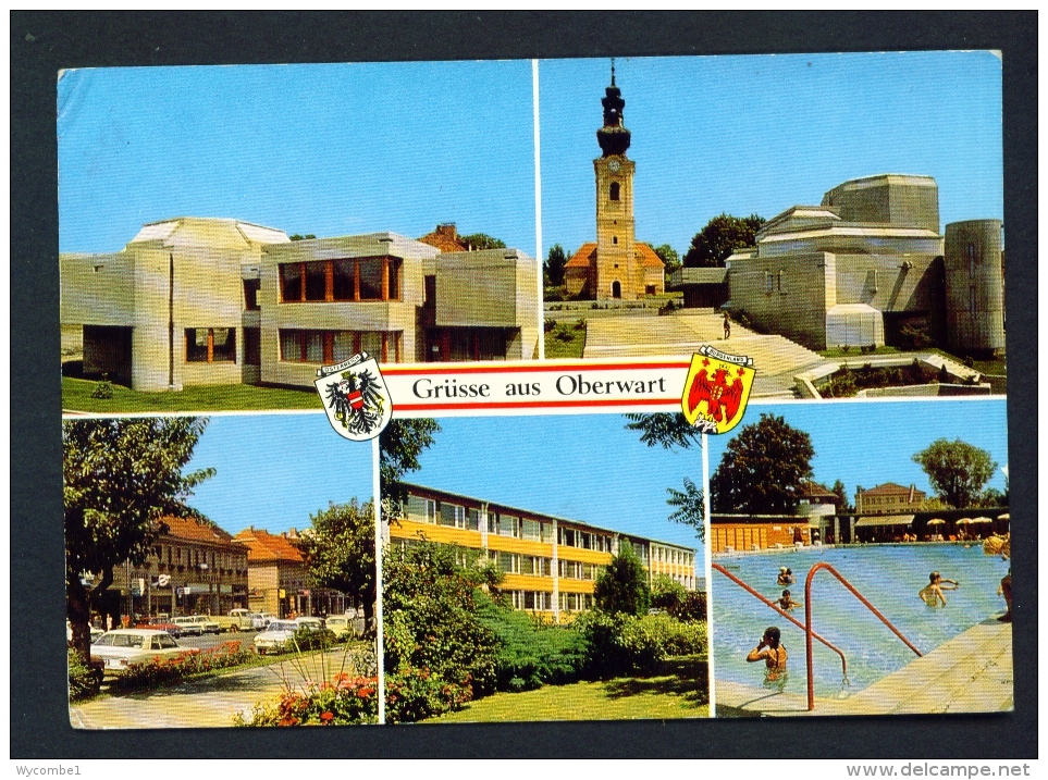 AUSTRIA  -  Oberwart  Multi View  Used Postcard As Scans - Oberwart