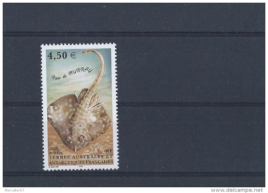 TAAF Yvert N°  413 POISSON : Raie De Murray - Unused Stamps