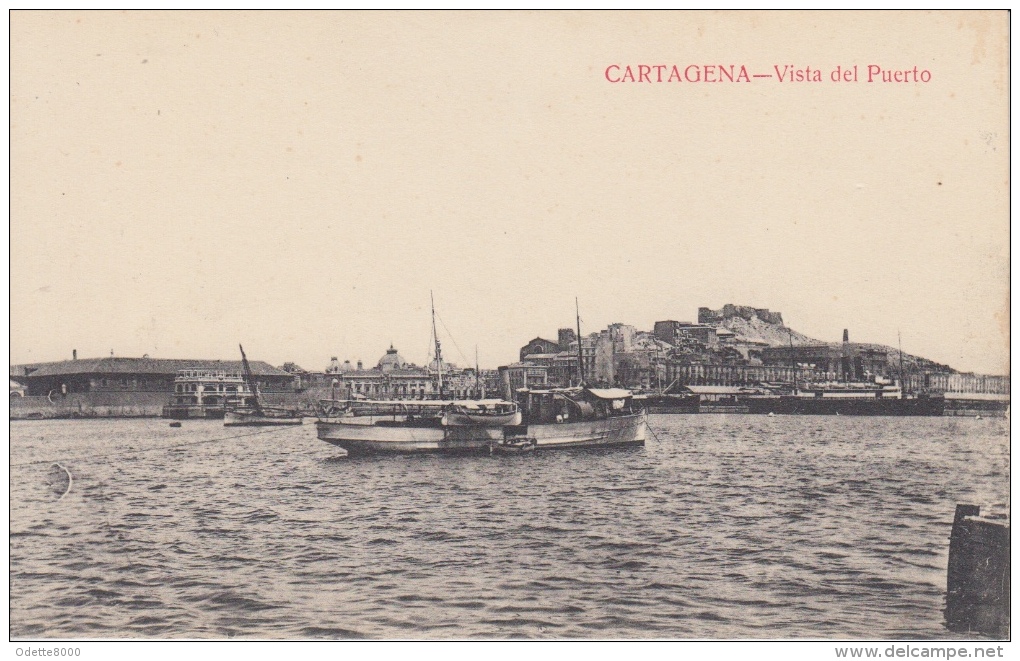 Cartagena    Vista Del Puerto    Schip Boot    Nr 2363 - Colombie