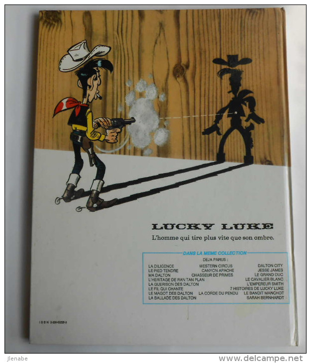 Lucky Luke " Sarah Bernardt " EO 1982 Par MORRIS - Lucky Luke
