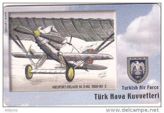 TURKEY(chip) - Airplane, Nieuport-Delage NL D-62 1926-30 2(50 Units), Used - Avions