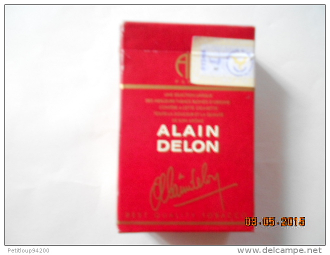 ETUI A CIGARETTES VIDE  Alain Delon - Empty Cigarettes Boxes