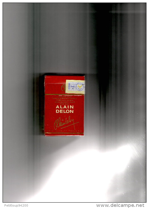 ETUI A CIGARETTES VIDE  Alain Delon - Empty Cigarettes Boxes