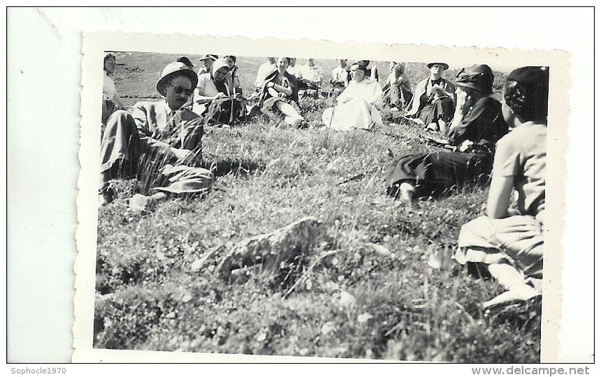 RHONE ALPES - 38 - ISERE - CHARTREUSE - Photo 6 X 9 Cm - UN Jour De Visite - Autres & Non Classés