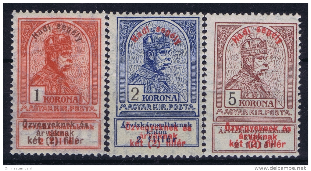 Hungary Hongary: Mi Nr 159 - 161 MNH/** - Neufs