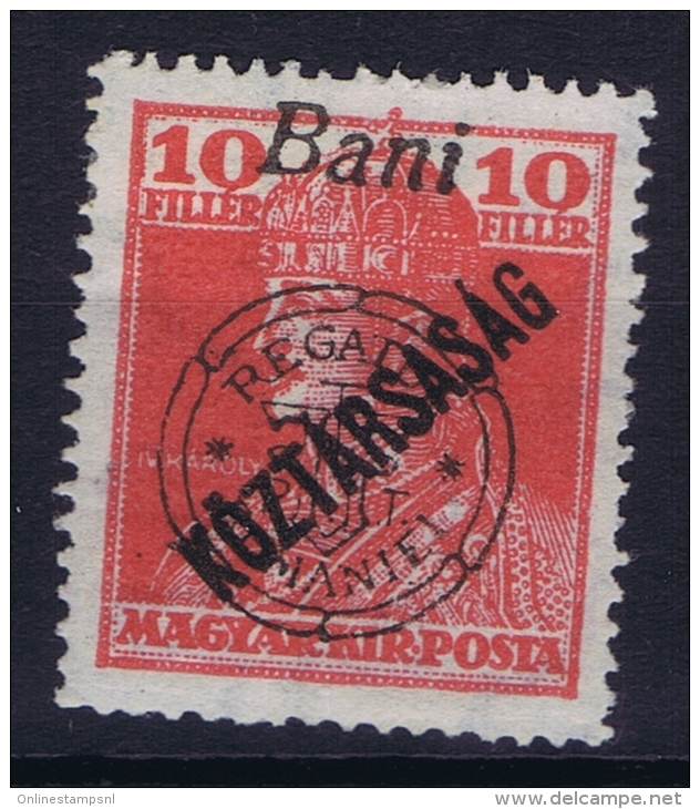 Romania Transylvania :  Mi Nr 61 MH/*  Signed/ Signé/signiert/ Approvato - Siebenbürgen (Transsylvanien)