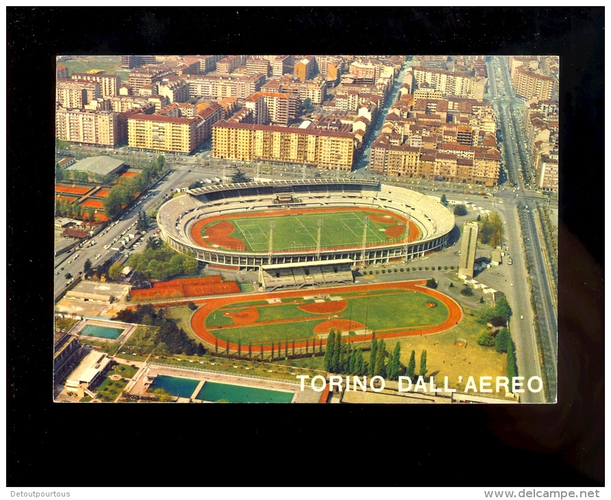 TORINO : Lo Stadio Comunale Dall'aereo  Football Stadium Stade De Foot Soccer Calcio - Stadien & Sportanlagen