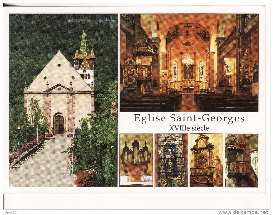 CHATENOIS (Bas-Rhin) Eglise Saint-Georges Avec ORGUE-ORGUES-ORGEL-ORGAN-INSTRUMENT-MUSIQUE - Chatenois