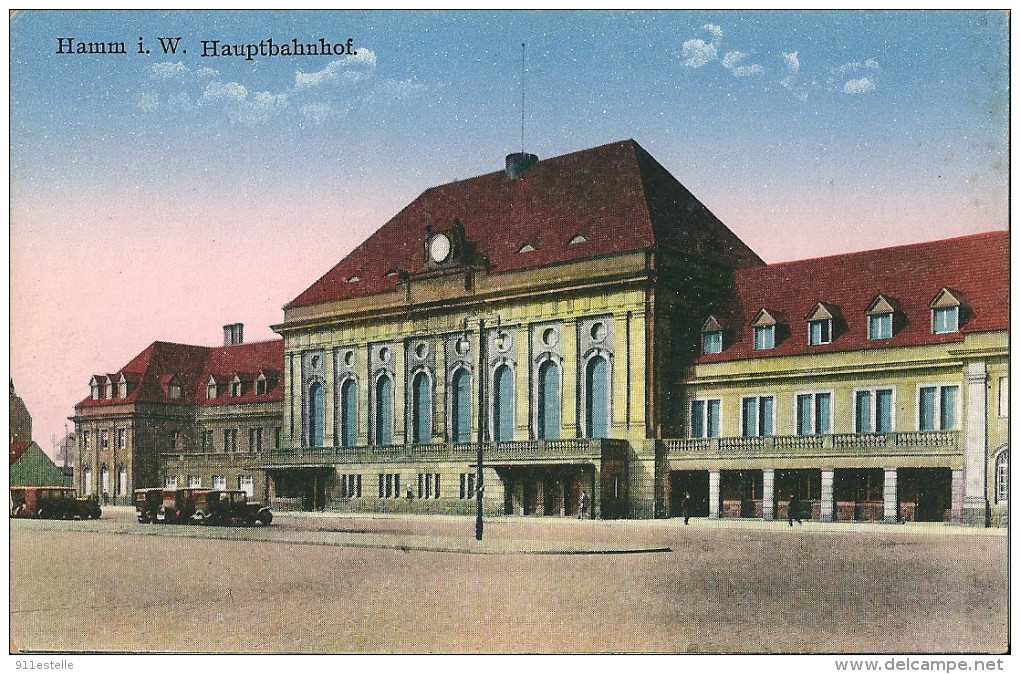 HAMM  I W  -    Hauptbahnhof - Hamm