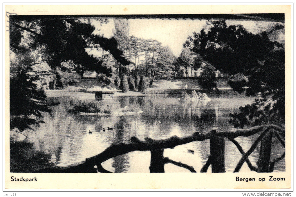 Nederland/Holland, Bergen Op Zoom, Stadspark, Ca. 1950 - Bergen Op Zoom