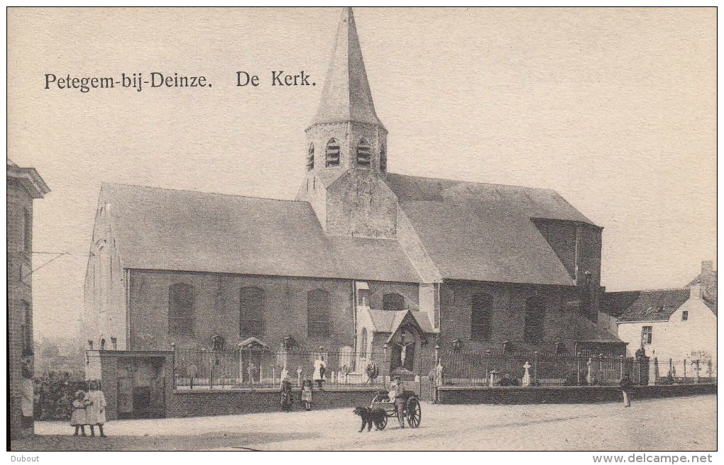 PETEGEM Bij DEINZE De Kerk  ( Met Hondenkar !!)  (Z49) - Deinze