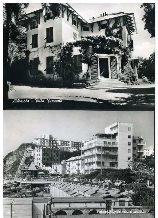 Lotto Di 4 Cartoline - ALBISSOLA MARINA (Savona) - Anni 50/60 - Savona