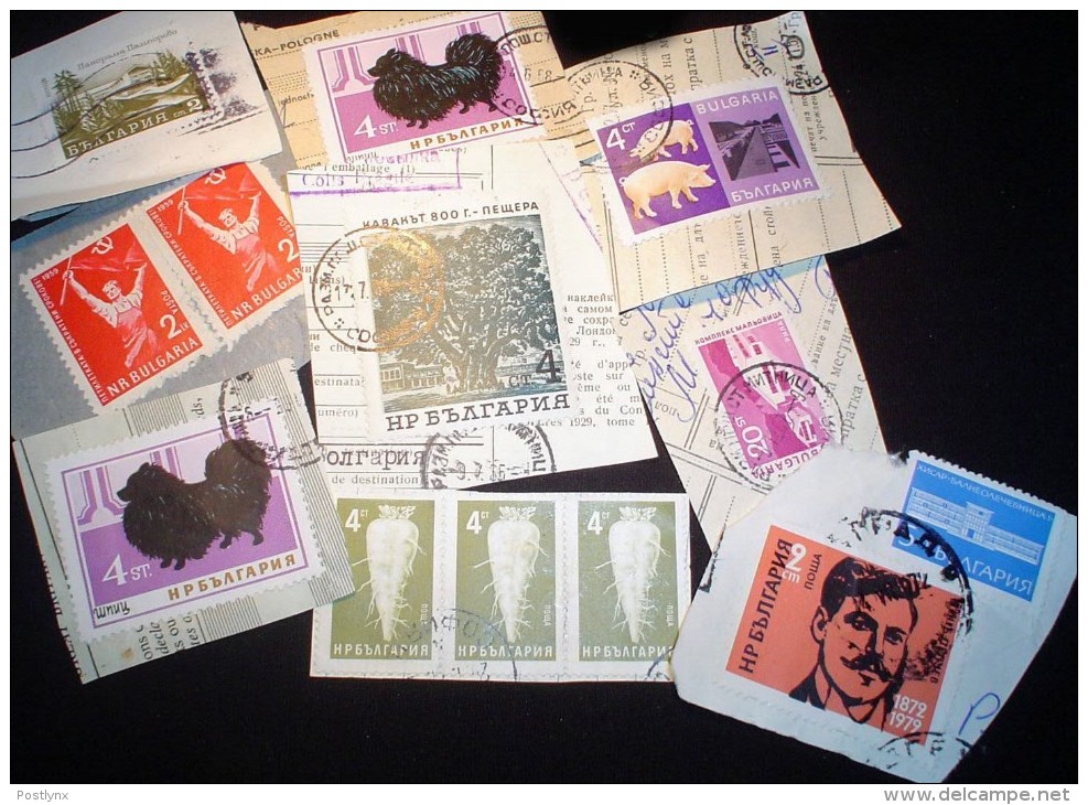 Bulgaria KILOWARE MissionBag 1KG (2LB-3oz) Stamp Mixture     [vrac Kilowaar Kilovara] - Lots & Kiloware (mixtures) - Min. 1000 Stamps
