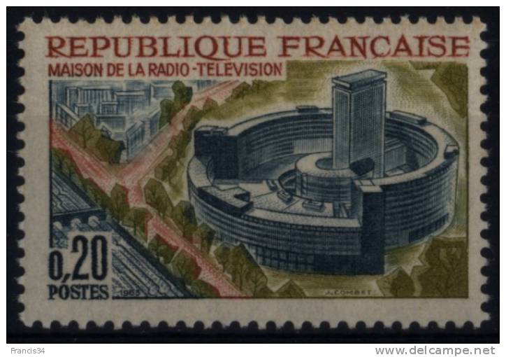 N° 1402 - X X - ( F 530 ) - ( Maison De La Radio Télévision ) - Ongebruikt