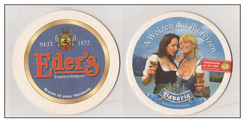 Eders Familien Brauerei Großostheim , 2005 DLG - Bavaria , A Weizen Dat Mi Reizen - Sotto-boccale