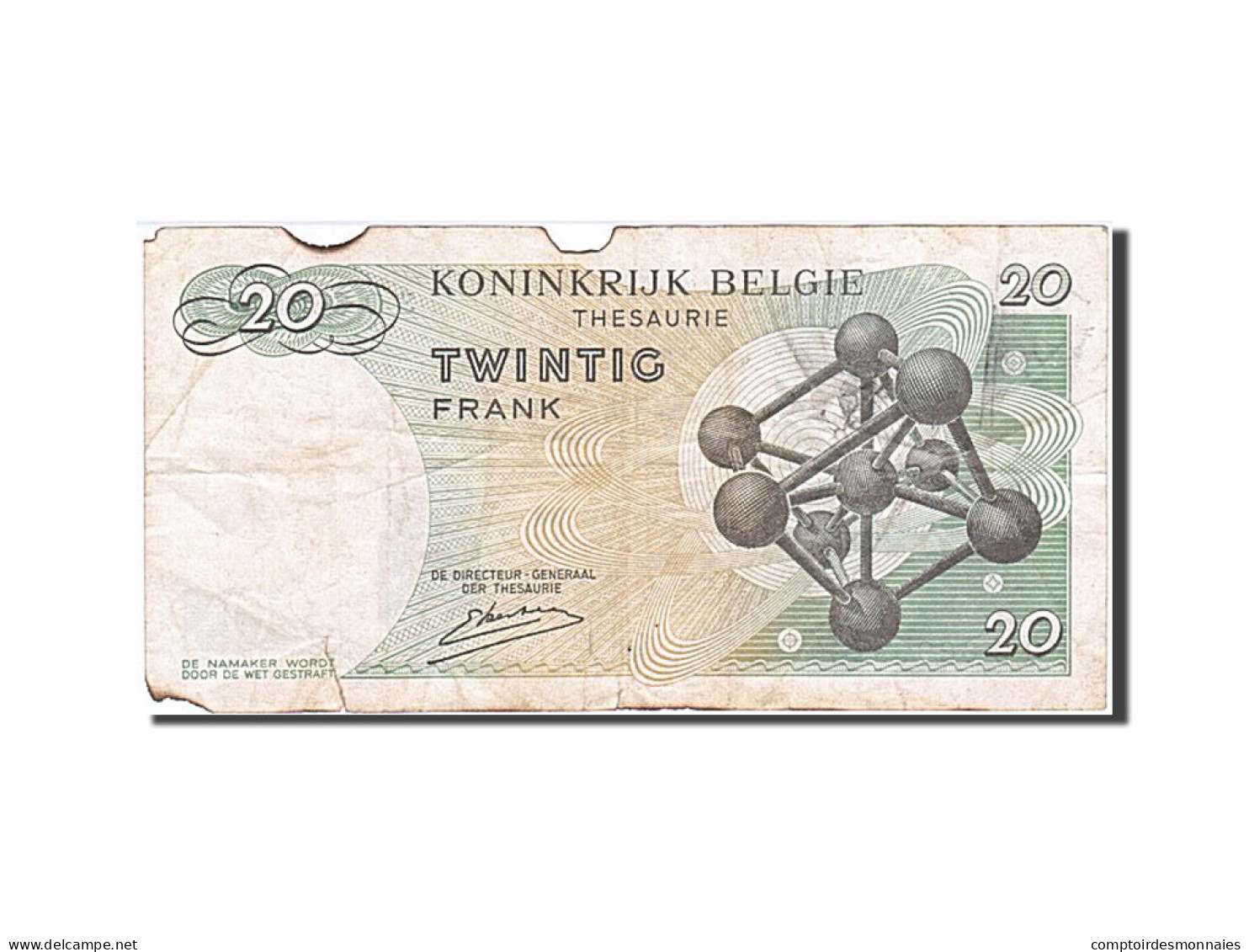 Billet, Belgique, 20 Francs, 1964, 1964-06-15, B - Sonstige & Ohne Zuordnung