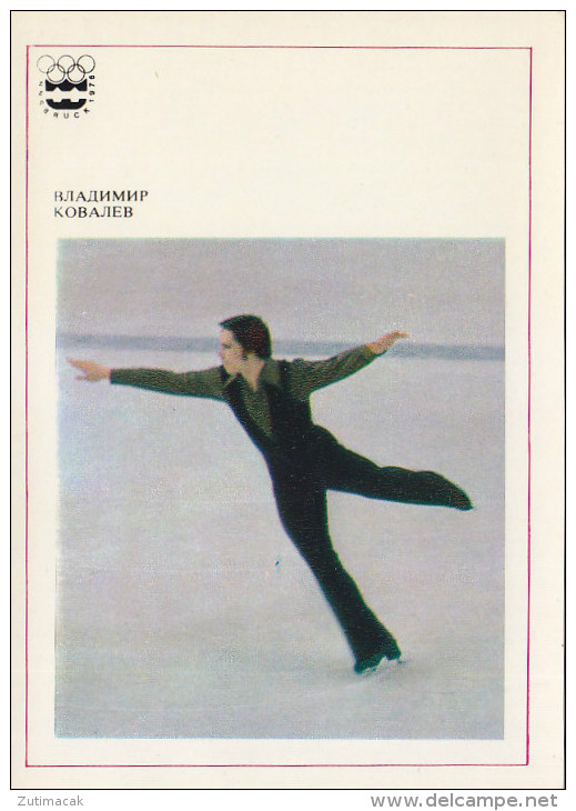 Olympic Games Innsbruck 1976 Figure Skating Vladimir Kovalev USSR - Patinage Artistique