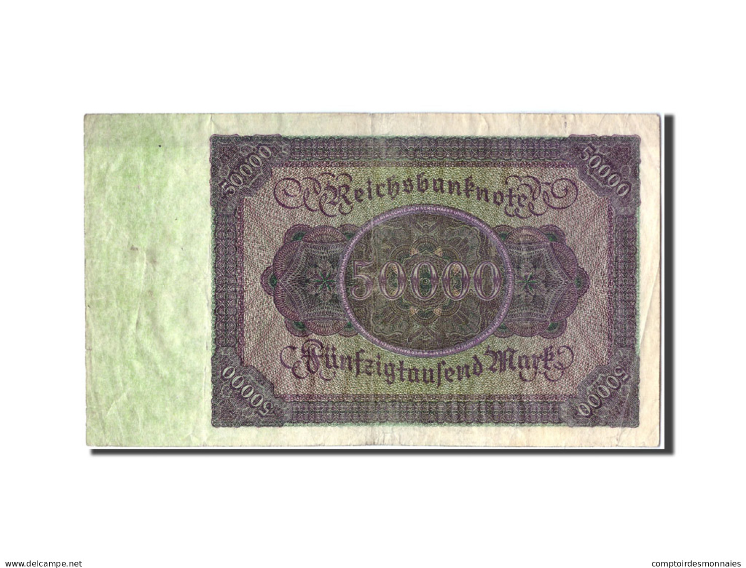 Billet, Allemagne, 50,000 Mark, 1922, 1922-11-19, TB+ - 50.000 Mark