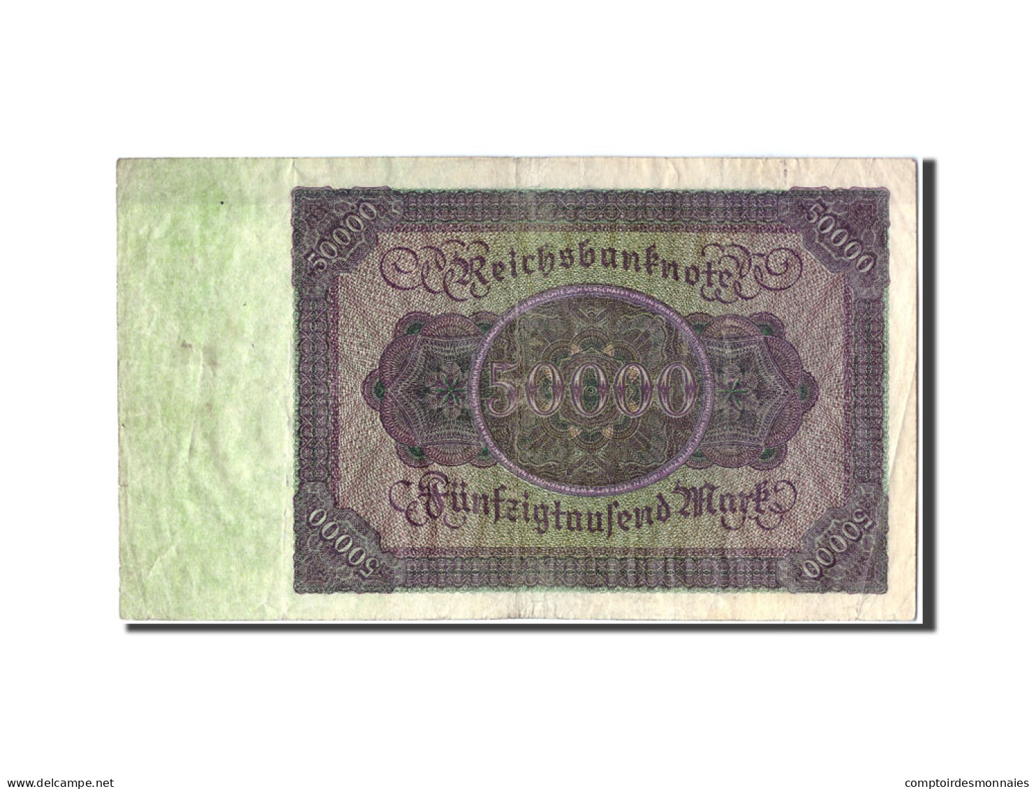 Billet, Allemagne, 50,000 Mark, 1922, 1922-11-19, TB+ - 50000 Mark