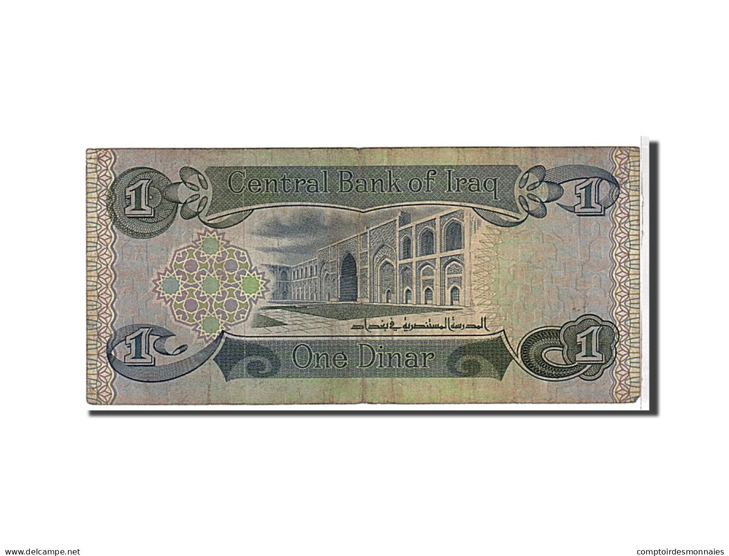 Billet, Iraq, 1 Dinar, 1992, TB+ - Iraq