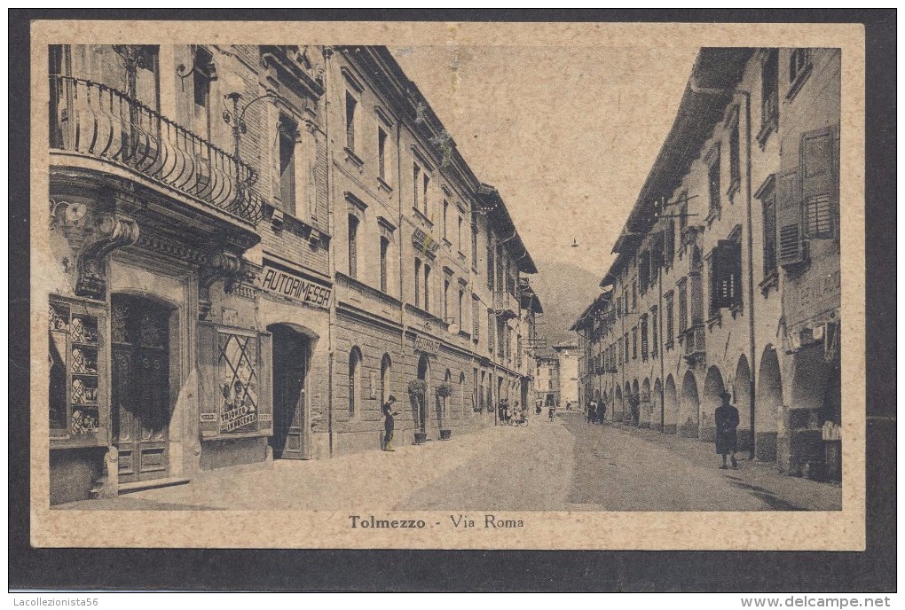 6631-TOLMEZZO(UDINE)-VIA ROMA-1943-FP - Udine