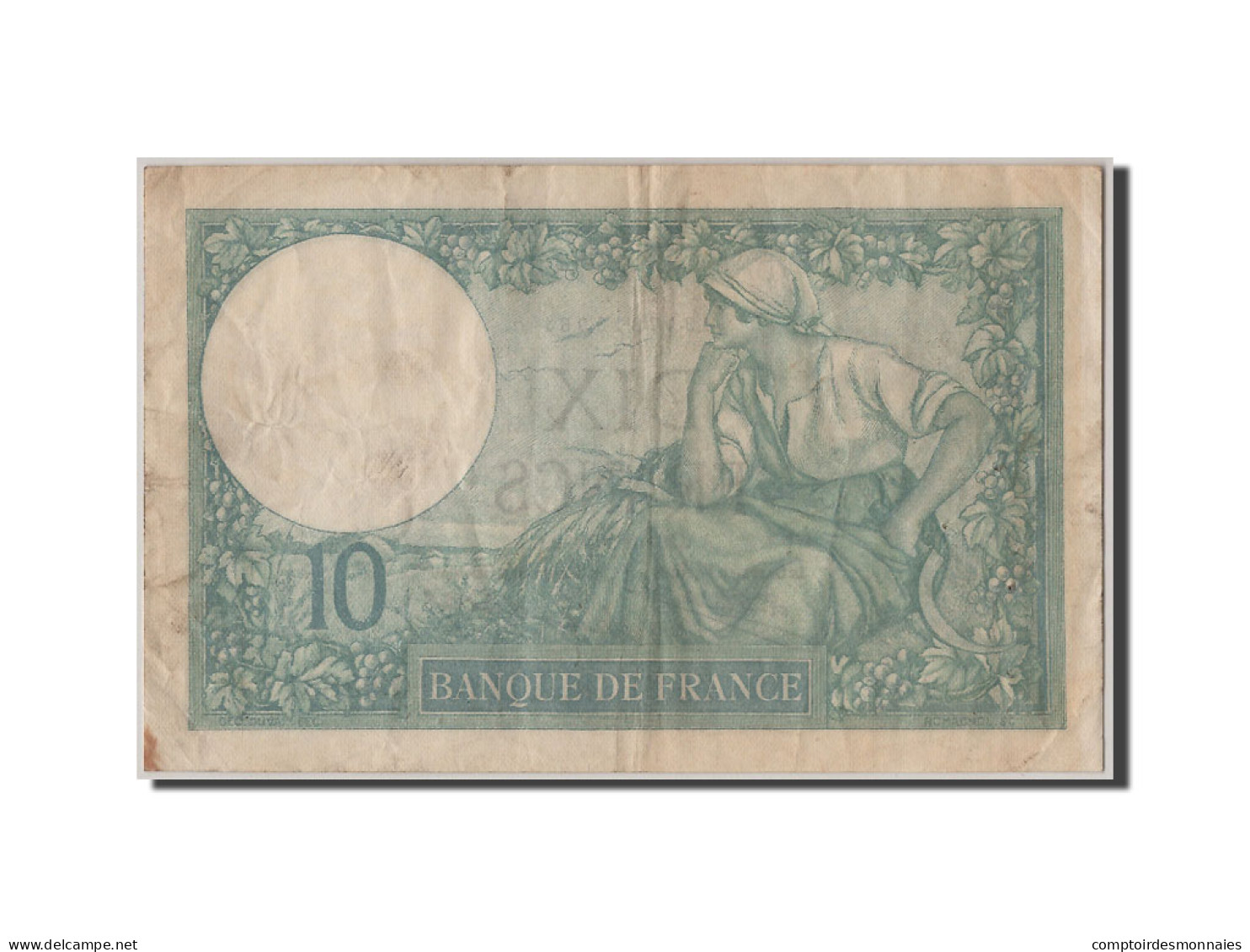 Billet, France, 10 Francs, 10 F 1916-1942 ''Minerve'', 1930, 1930-11-16, TTB - 10 F 1916-1942 ''Minerve''