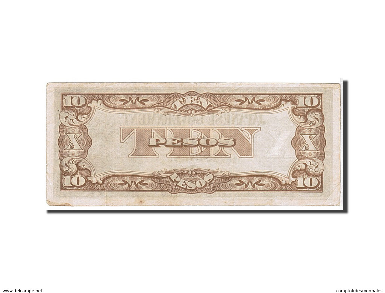 Billet, Philippines, 10 Pesos, 1942, TTB - Philippines