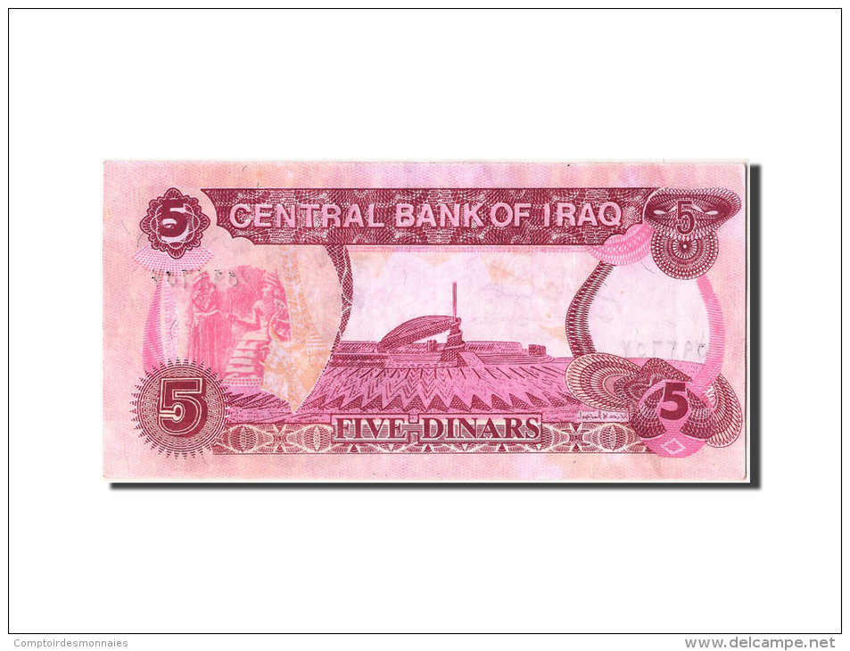 [#305137] Irak, 5 Dinars Type Saddam Hussein - Iraq