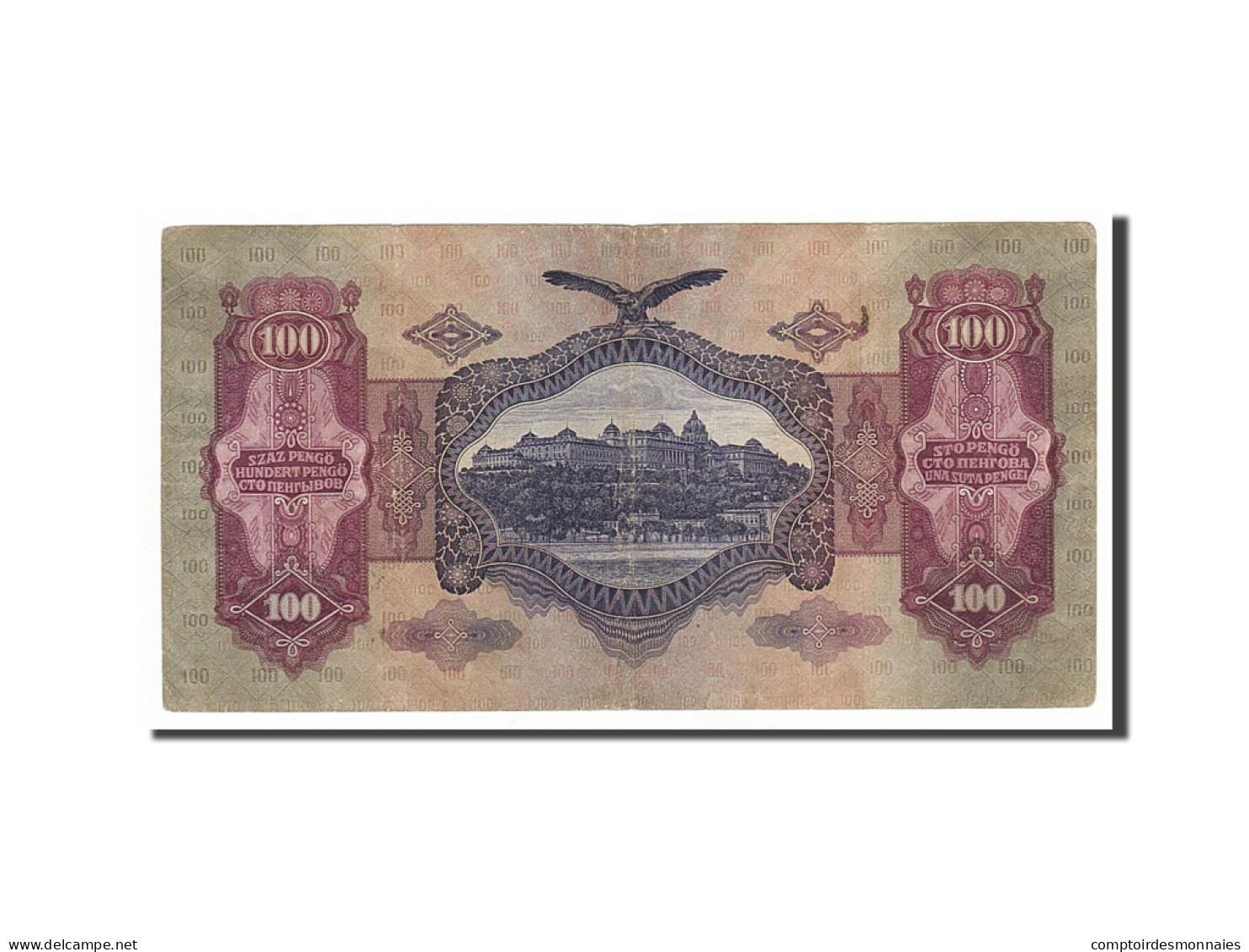 Billet, Hongrie, 100 Pengö, 1930, 1930-07-01, TB+ - Hongrie
