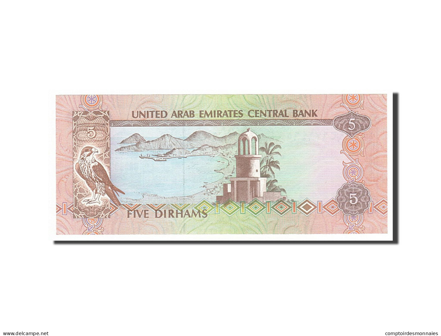 Billet, United Arab Emirates, 5 Dirhams, 1982, NEUF - Emirats Arabes Unis