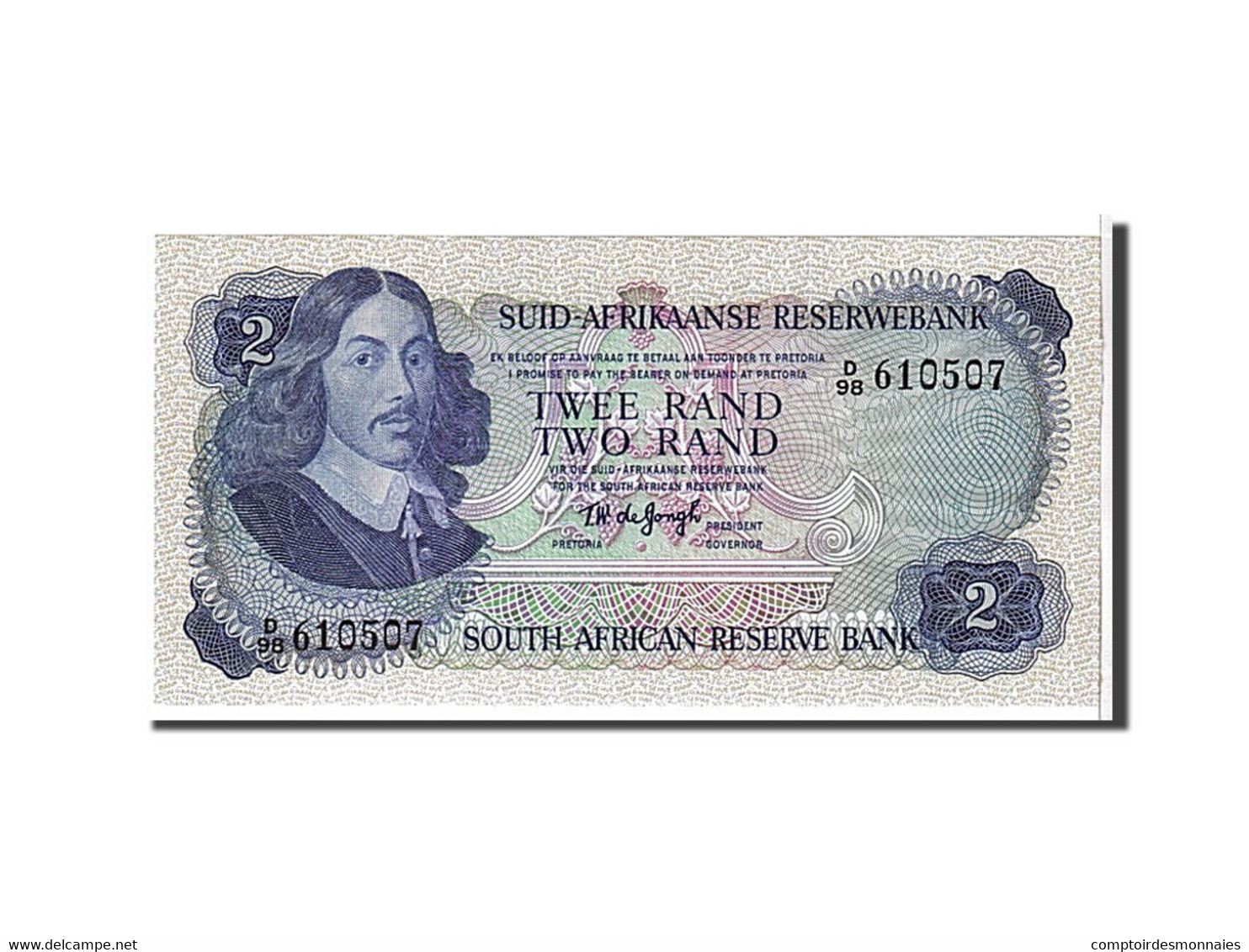 Billet, Afrique Du Sud, 2 Rand, 1974, NEUF - Afrique Du Sud