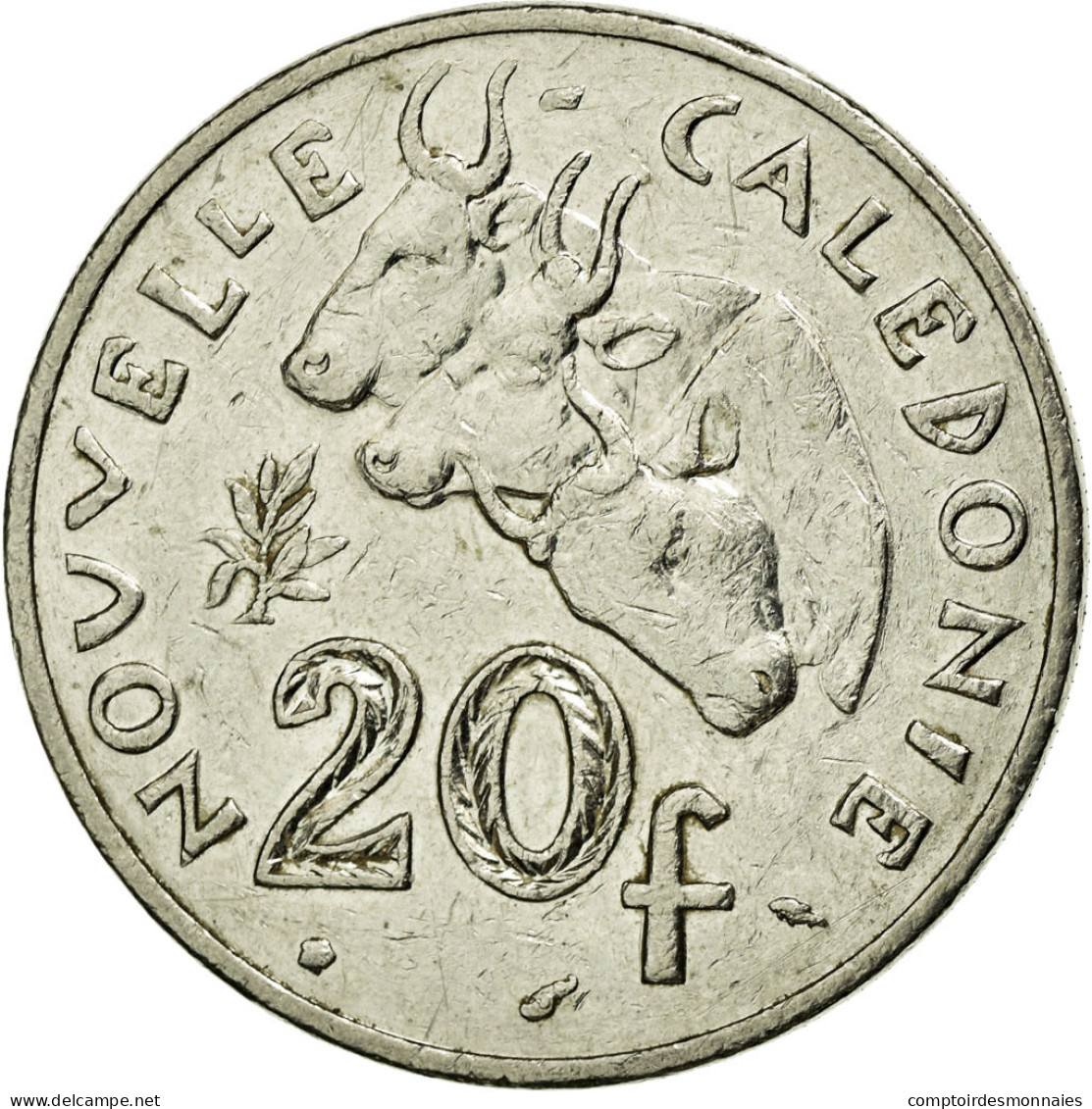 Monnaie, Nouvelle-Calédonie, 20 Francs, 1991, Paris, TTB+, Nickel, KM:12 - Neu-Kaledonien