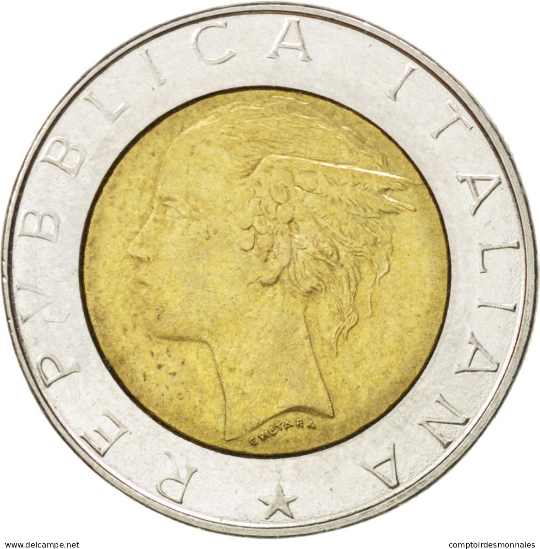 Monnaie, Italie, 500 Lire, 1986, Rome, TTB, Bi-Metallic, KM:111 - 500 Liras