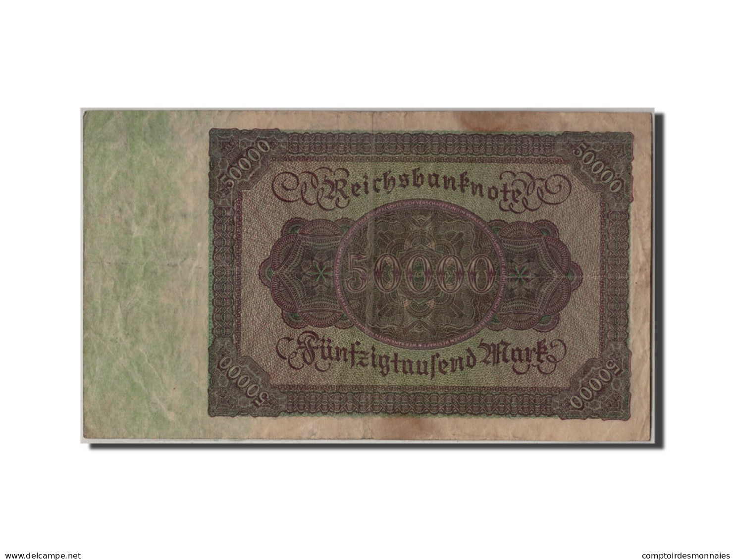 Billet, Allemagne, 50,000 Mark, 1922, 1922-11-19, TB+ - 50.000 Mark