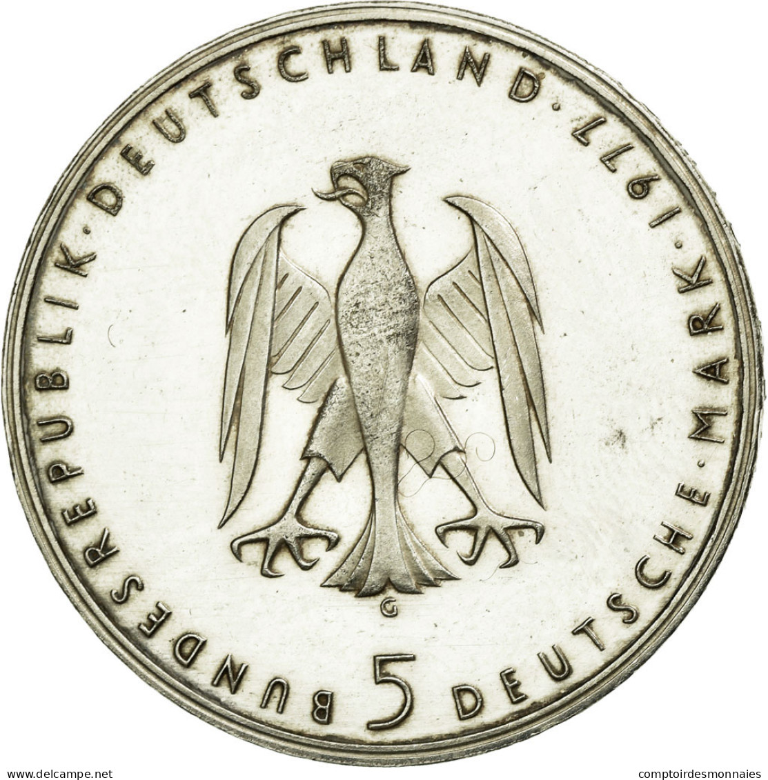 Monnaie, République Fédérale Allemande, 5 Mark, 1977, Karlsruhe, Germany - 5 Mark